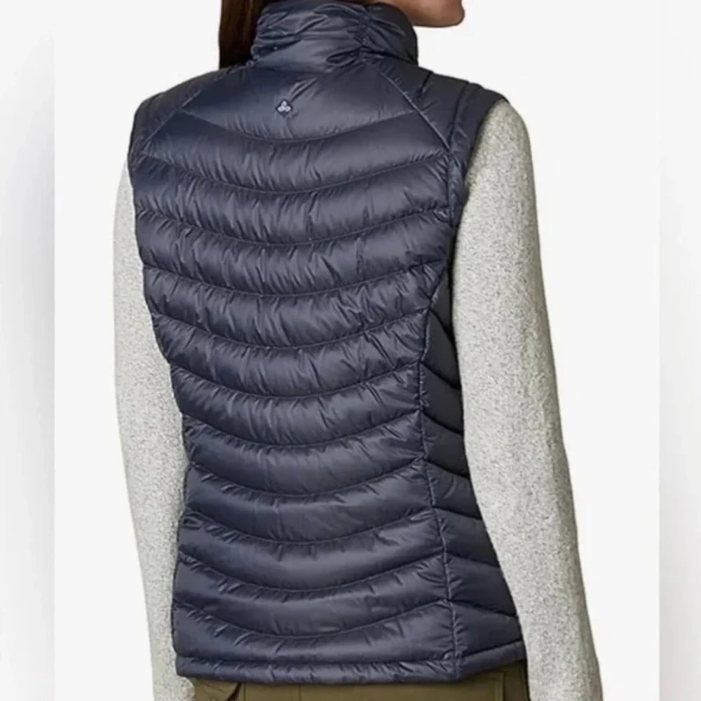 PRANA Down Vest, Lyra Puffer Women’s Dark Colored Warm Winter Coat Size Small S - Picture 4 of 10